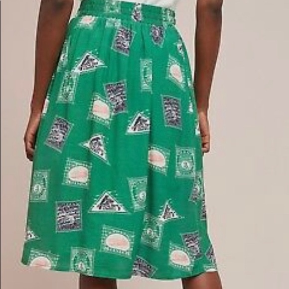 Anthropologie Postcard Skirt, size XS - Picture 2 of 6